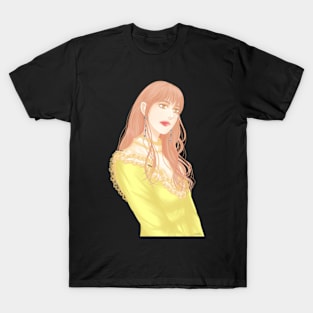 Yellow girl T-Shirt